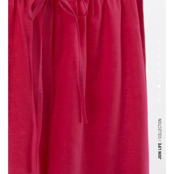 ZARA 2PIECES EMBROIDERED LONG SHIRT AND FULL LENGTH COTTON PANTS BUNDLE - Picture 9 of 11